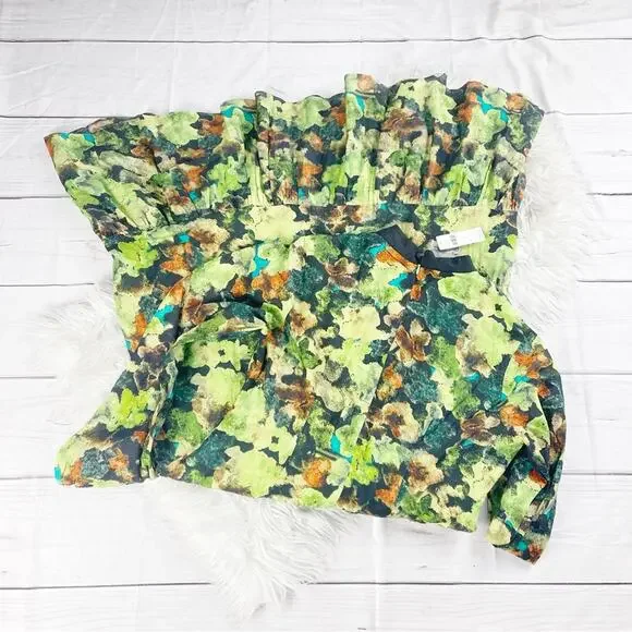 SAMANT CHAUHAN for ANTHROPOLOGIE Raquela Floral Maxi‎ Dress Size Large